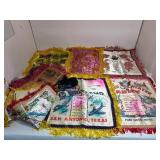 Lot of Vintage Satin Pillowcases