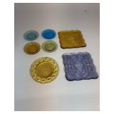 Colorful Glass Plates
