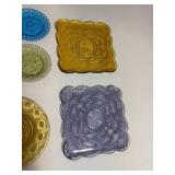 Colorful Glass Plates