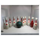 Bowling Ball & Pins
