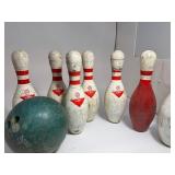 Bowling Ball & Pins