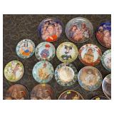 HUGE Lot of Plates & Edwin Knowles Hibel Christmas Plates