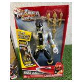 Power Rangers Deluxe Mega Red Ranger & Deluxe FX Super Mega Silver Ranger