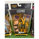 Marvel Legends Iceman, Kitty Pryde, Iron Man Mark 43 & Warriors of the Web
