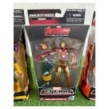 Marvel Legends Iceman, Kitty Pryde, Iron Man Mark 43 & Warriors of the Web