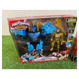 Power Rangers Super Charged Dino Zord Rider & Armored Robo Knight Power Ranger