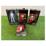 Star Wars The Black Series Princess Leia Organa, Imperial Shock Trooper, Poe Dameron & Clone Trooper Captain