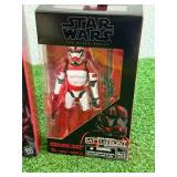 Star Wars The Black Series Princess Leia Organa, Imperial Shock Trooper, Poe Dameron & Clone Trooper Captain