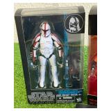 Star Wars The Black Series Princess Leia Organa, Imperial Shock Trooper, Poe Dameron & Clone Trooper Captain