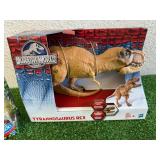Jurassic Park Dino Trackers & Jurassic World Tyrannosaurus Rex