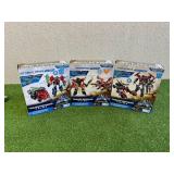 Transformers Prime Beast Hunters Optimus Prime, Predaking & Shockwave