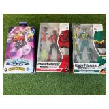 Power Rangers Galaxy Megazord, Beast Morphers Red Ranger & Dino Charge Green Ranger