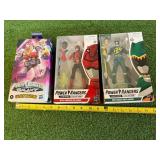Power Rangers Galaxy Megazord, Beast Morphers Red Ranger & Dino Charge Green Ranger