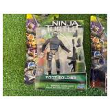 TMNT Figures - Leonardo, Splinter, Foot Soldier & Ralph in Disguise