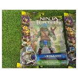 TMNT Figures - Leonardo, Splinter, Foot Soldier & Ralph in Disguise