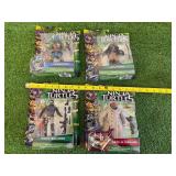 TMNT Figures - Leonardo, Splinter, Foot Soldier & Ralph in Disguise