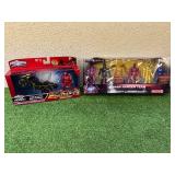 Power Rangers Mega Morph Cycle with Red Ranger & Power Ranger Team with Goldar