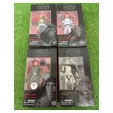 Star Wars The Black Series General Veers, Rio Durant, Clone Commander Wolffe & Stormtrooper