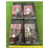 Star Wars The Black Series General Veers, Rio Durant, Clone Commander Wolffe & Stormtrooper