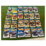 24 Hot Wheels