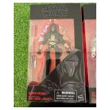Star Wars The Black Series Darth Revan, Princess Leia, Captain Phasma & At-At Pilot
