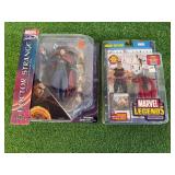 Marvel Select Doctor Strange & Marvel Legends Wonder Man