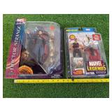 Marvel Select Doctor Strange & Marvel Legends Wonder Man
