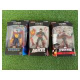 Marvel Legends Nighthawk, Daredevil & Red Goblin