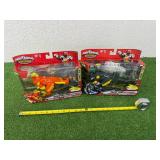Power Rangers Oviraptor Zord with Charger & Pachy Zord with Charger