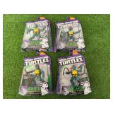 TMNT Raphael, Leonardo, Donatello & Michelangelo