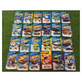24 Hot Wheels