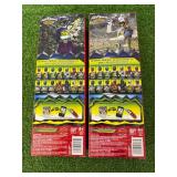 Power Rangers Purple & Silver Rangers 12" Tall