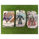 Overwatch Ultimates Sombra & Total Heroes Mr Freeze & Steel
