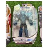 Overwatch Ultimates Sombra & Total Heroes Mr Freeze & Steel