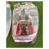 Overwatch Ultimates Sombra & Total Heroes Mr Freeze & Steel