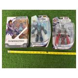 Overwatch Ultimates Sombra & Total Heroes Mr Freeze & Steel