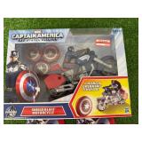 Captain America Shield Blast Motorcycle & Figures