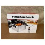 Hamilton Beach Professional-Style Deep Fryer with 3 Baskets