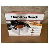 Hamilton Beach Professional-Style Deep Fryer with 3 Baskets