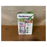 Hamilton Beach Stack & Press 3-Cup Food Chopper in Box