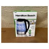 Hamilton Beach 1.7 Liter Glass Electric Kettle