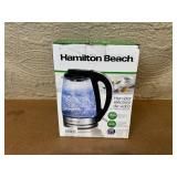 Hamilton Beach 1.7 Liter Glass Electric Kettle