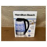 Hamilton Beach 1.7 Liter Glass Electric Kettle
