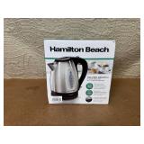 Hamilton Beach 1.7 L Stainless Steel Electric Kettle.