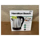 Hamilton Beach 1.7 L Stainless Steel Electric Kettle.