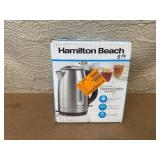 Hamilton Beach Stainless Steel 1.7L Electric Kettle