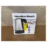Hamilton Beach Electric Kettle 1 Liter Stainless Steel