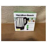 Hamilton Beach 1 Liter Electric Kettle Stainless Steel