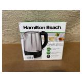 Hamilton Beach Electric Kettle 1 Liter Stainless Steel