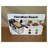 Hamilton Beach Family-Size Deep Fryer 12 Cup 1500W in Box